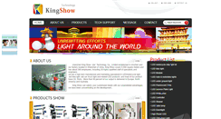 Desktop Screenshot of kingshowlight.com